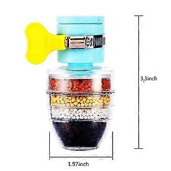 Tap filter Multilayer | Faucet filter | 5 Layer Activate Bathroom Faucet Filter