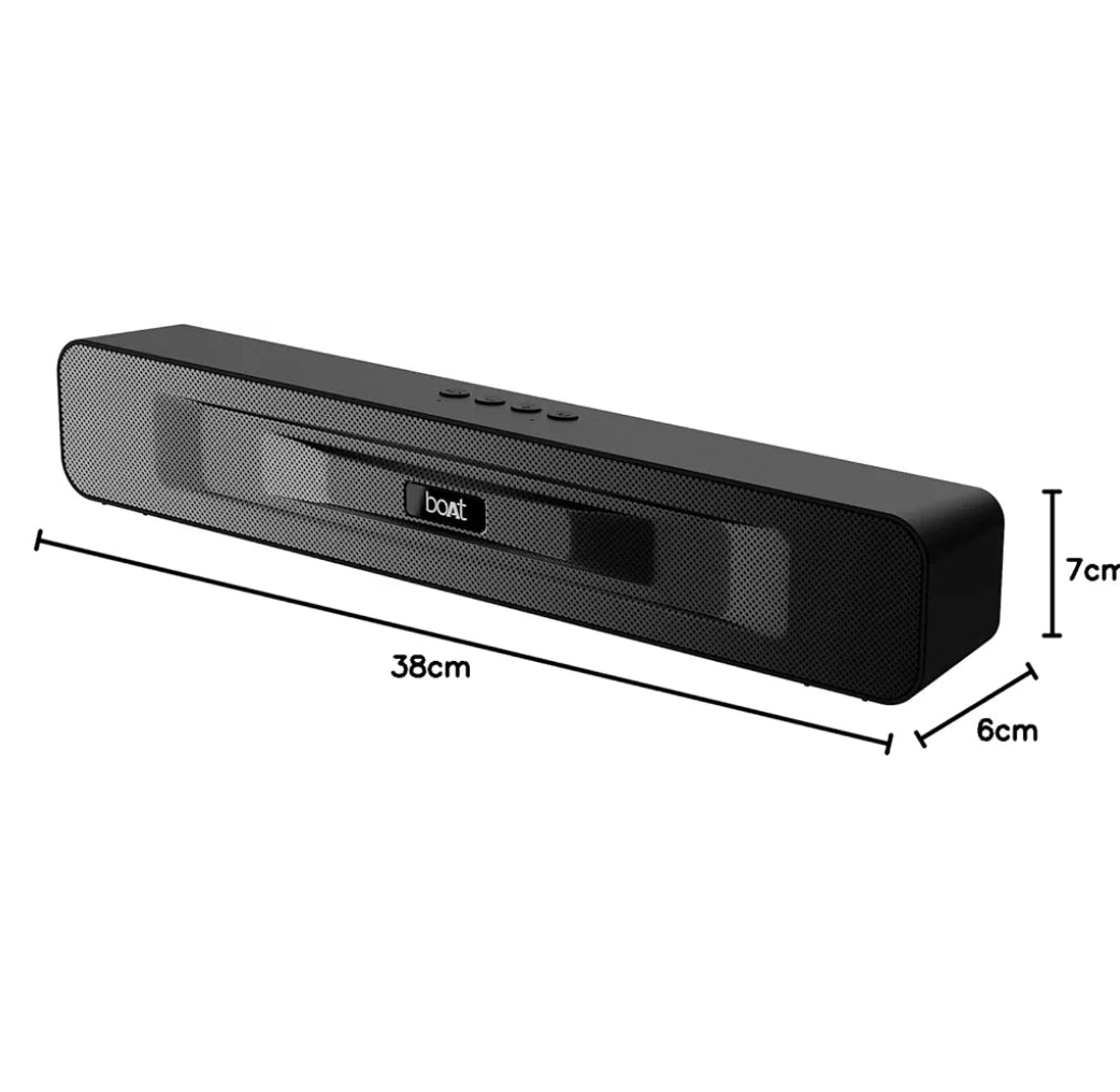 BOAT Aavante Bar 508  Soundbar Speaker (Midnight Black)