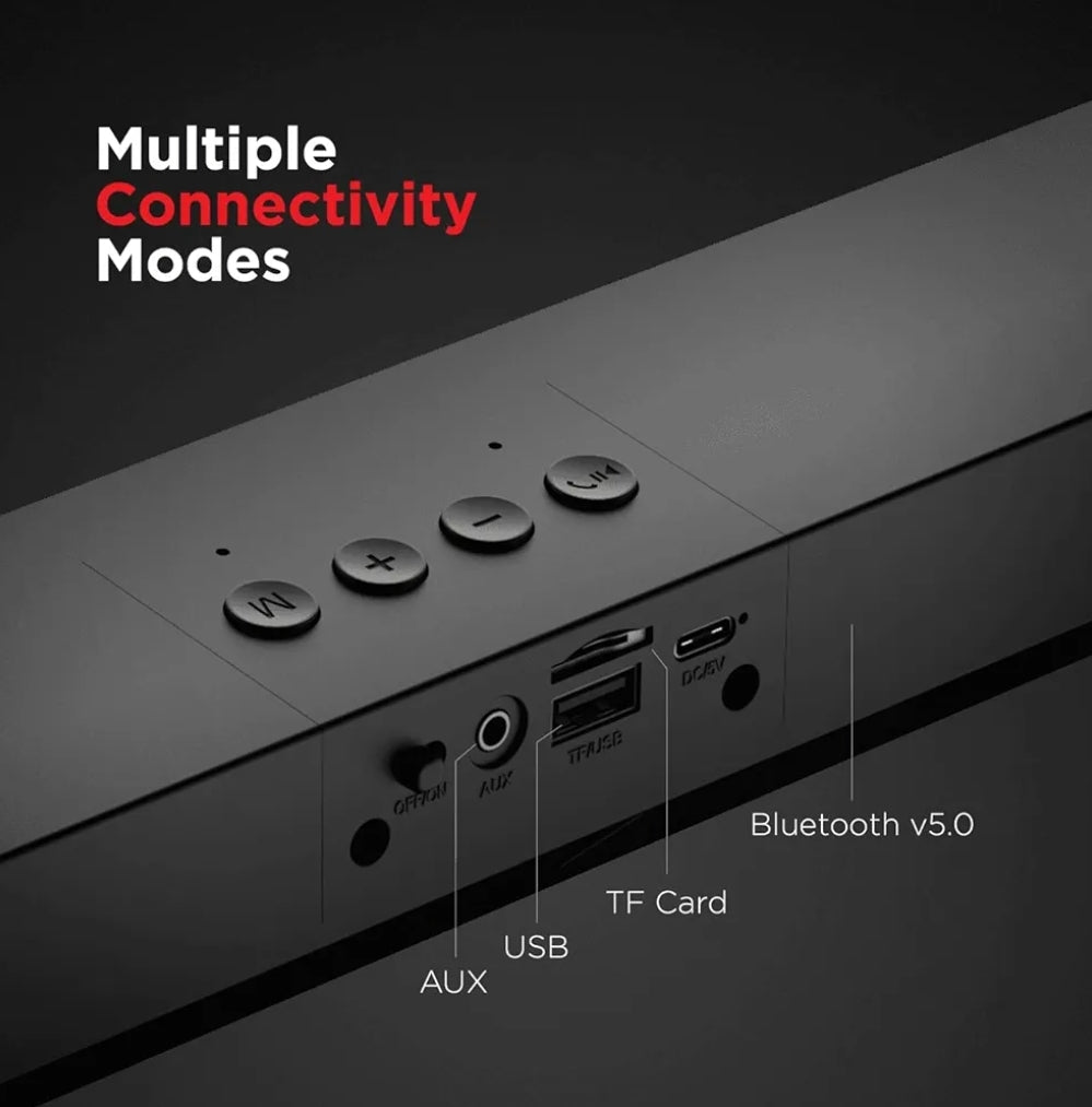 BOAT Aavante Bar 508  Soundbar Speaker (Midnight Black)