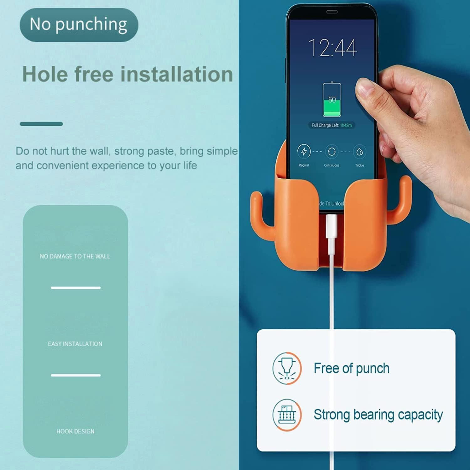 Hook wall holder