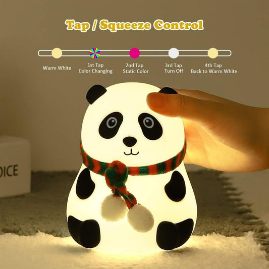 Glow-Up Panda Lamp 🐼 | Color Changing Night Light